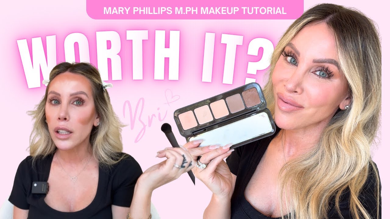 Testing VIRAL Mary Philips M.ph Underpainting Palette....Lift & Sculpt Your Face like THIS!