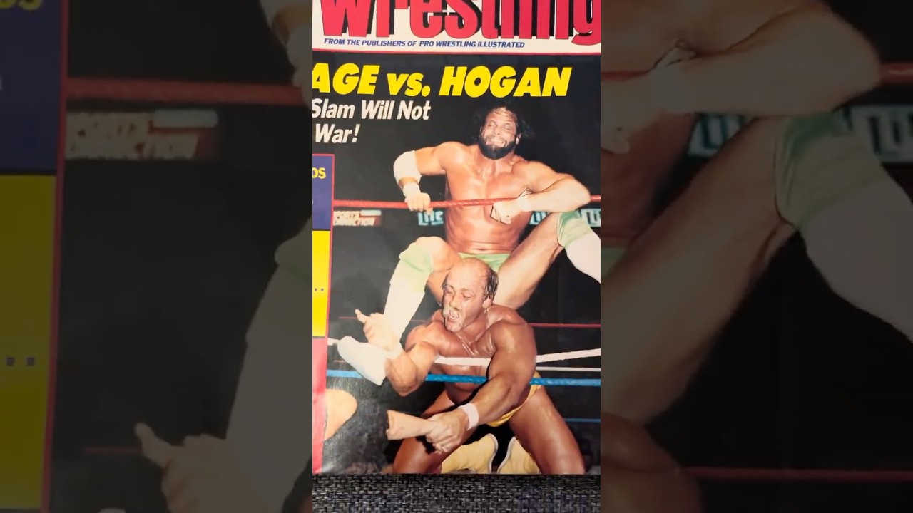 Sports Review Wrestling Magazines Ultimate Warrior Macho Man Randy Savage Hogan 