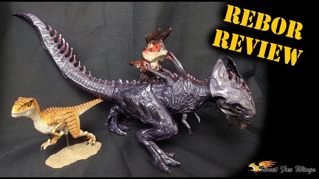 Rebor review - Raptor and Alien Xenomorph Rex