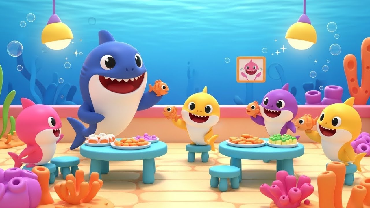 Baby Shark First Day at School | kids nursery rhymes | Baby Song, School Adventure 🦈🏫