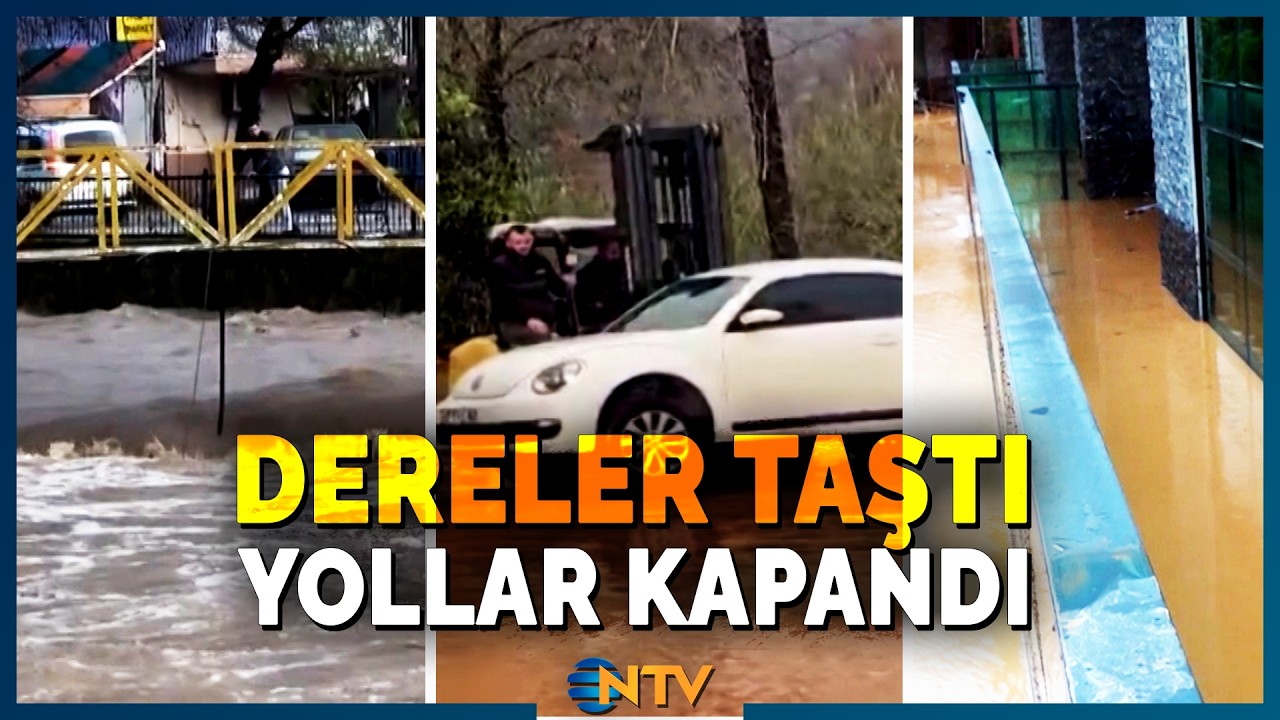 Son Dakika: 1 Ayda Yağması Gereken Yağış Tek Günde Yağdı! Bölgede Tehlike Ne Kadar Sürecek? | NTV