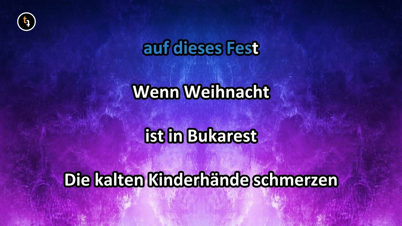 Kastelruther Spatzen   Die Straßenkinder von Bukarest Original Karaoke