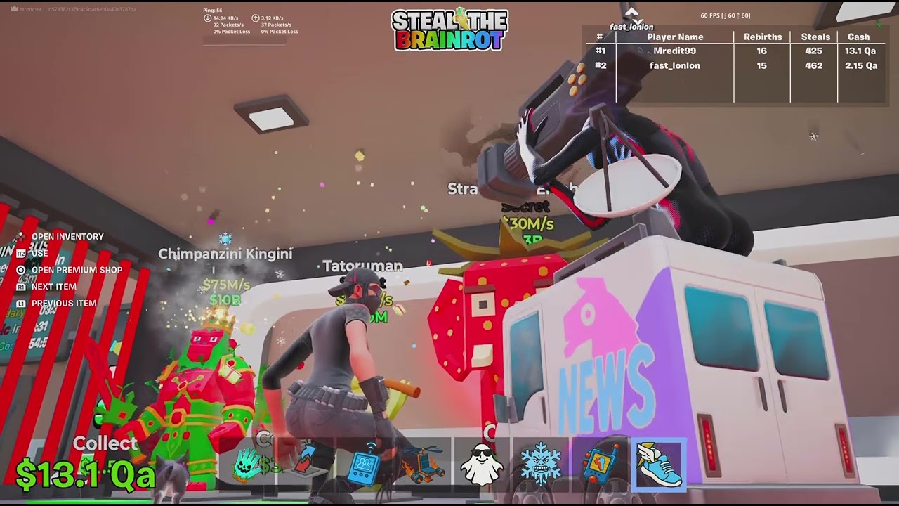 Crazy walkout