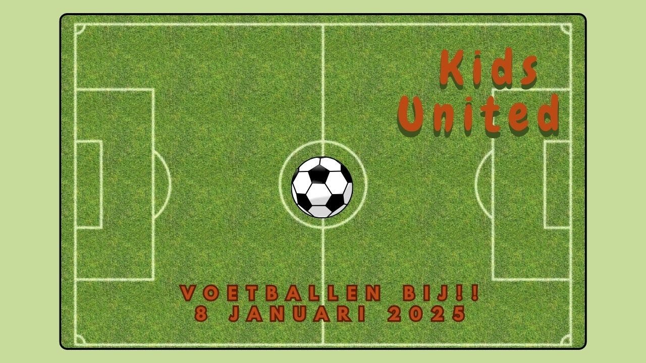 Ik ga VOETBALLEN bij Kids United 
