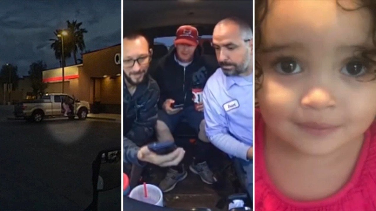 Moving company workers rescue kidnapped toddler