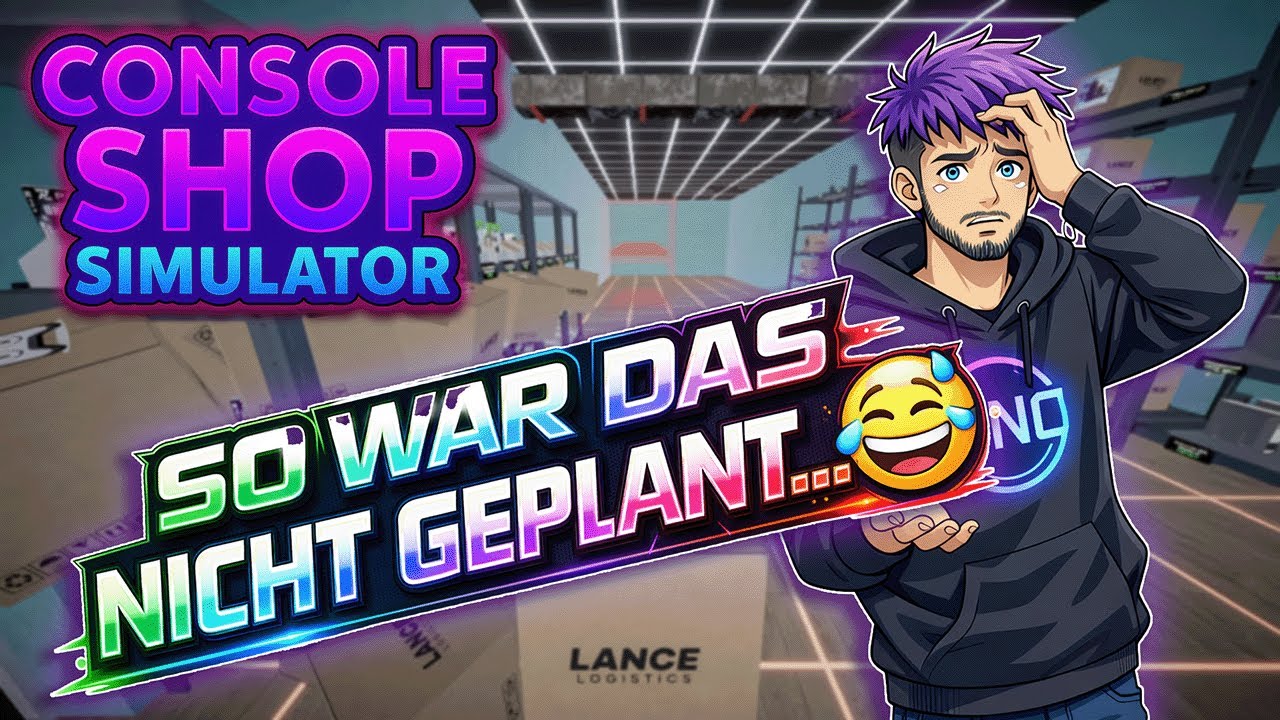 🎮 CONSOLE SHOP SIMULATOR Folge 35 | Komplettes Lagerchaos 🤯 | Deutsch Let’s Play