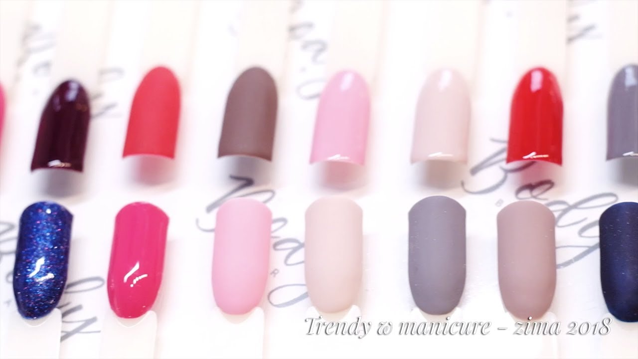BodyBar: Trendy w manicure - jesień/zima 2018