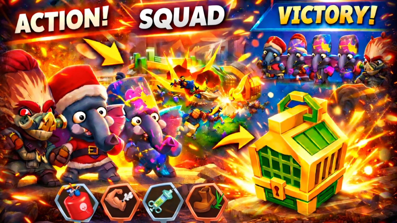 Zooba Squad Level 20 Frank Unlocks New Crate!