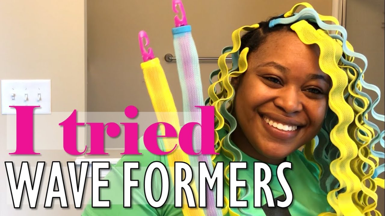 Great Results with Wave Formers on Natural Hair