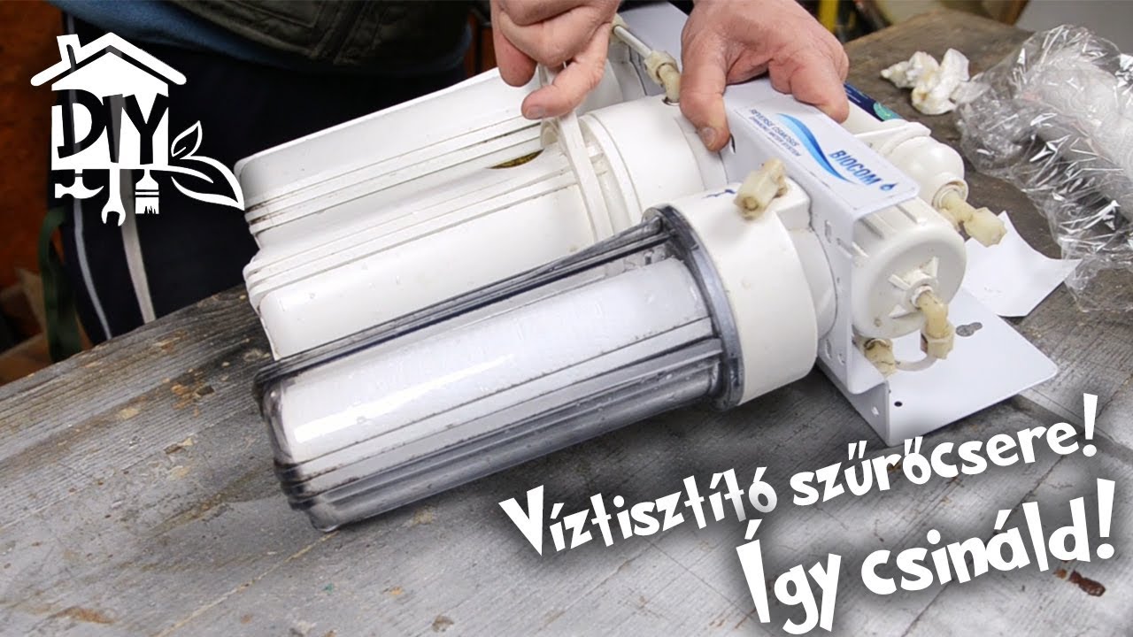 Víztisztító szűrőcsere! Így csináld! | Green Cottage DIY