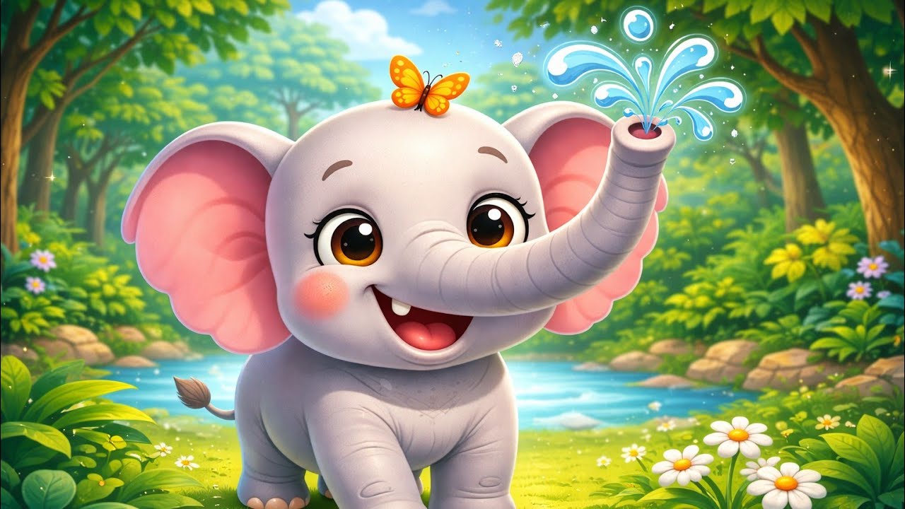 🐘Ek Mota Hathi | एक मोटा हाथी | HindiRhymes for Kids