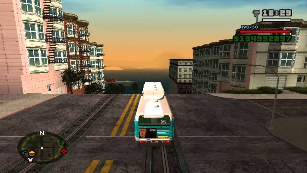 Grand Theft Auto San Andreas Bus RATP de Paris