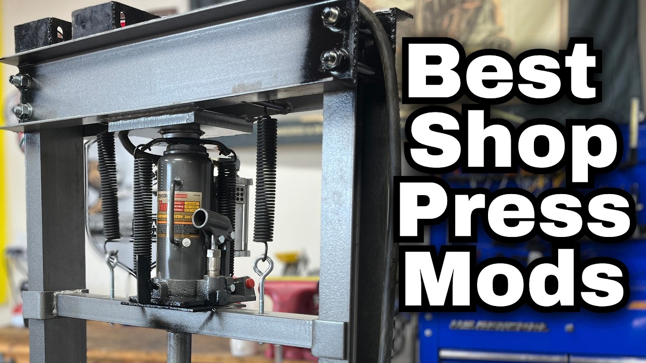 Must Have Harbor Freight Shop Press Upgrades