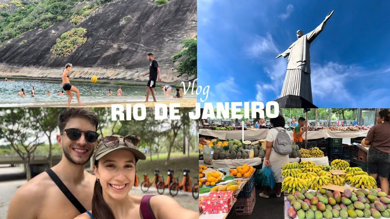 VLOG NO RIO DE JANEIRO | Copacabana, Feira da Glória, Santa Teresa, Praia Vermelha, Cristo e mais :)