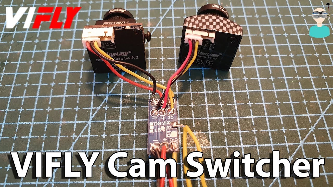 VIFLY Cam Switcher — как легко переключаться между двумя FPV-камерами