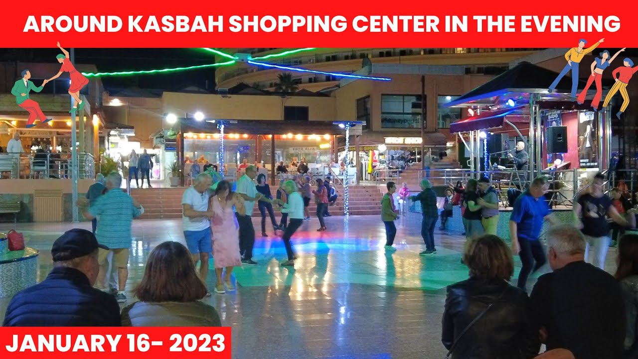 Gran Canaria🌴AROUND KASBAH SHOPPING CENTER IN PLAYA DEL INGLES - JANUARY 16 - 2023