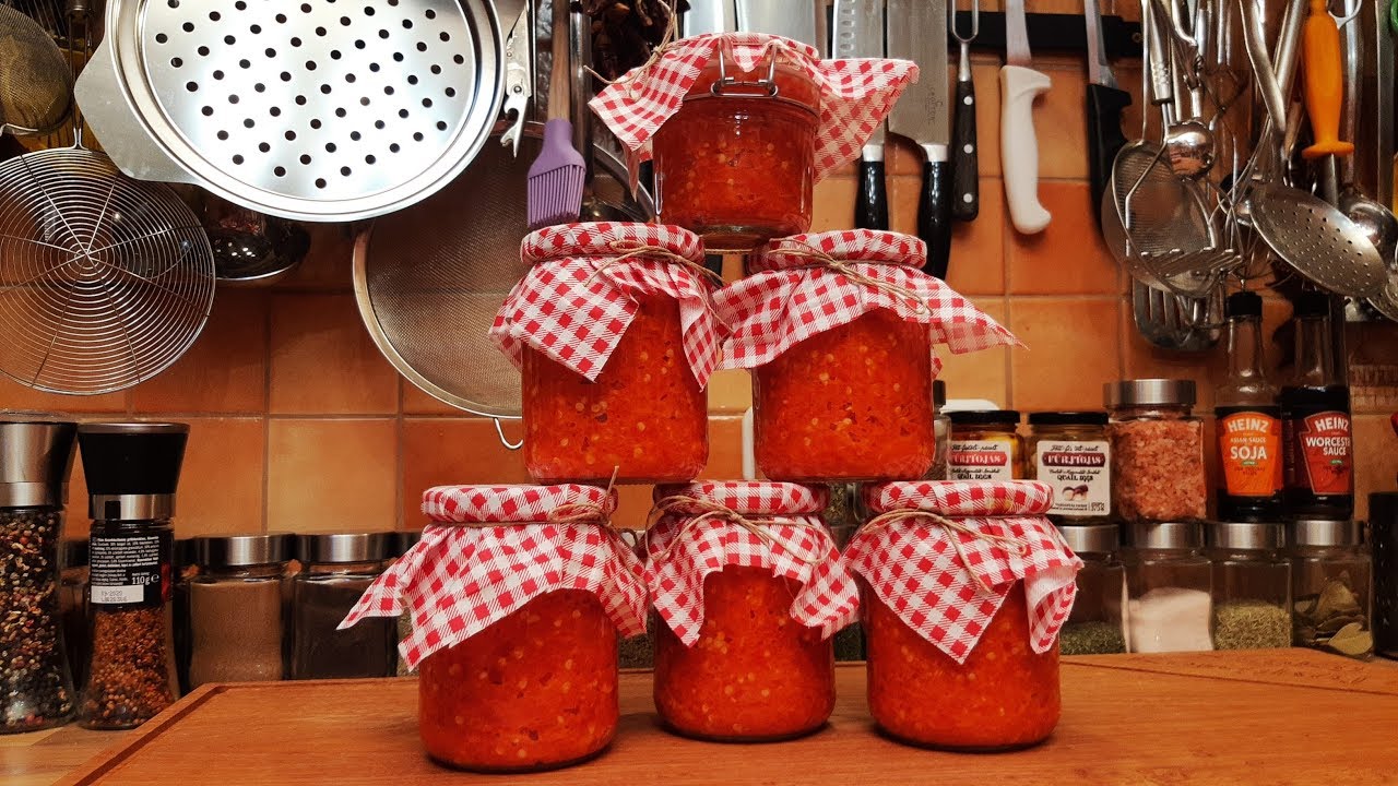 Csípős paprika krém házilag. @Szoky konyhája