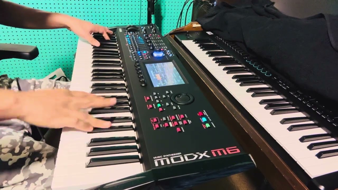 Yamaha Modx M6 Bollywood harmonium ￼Sound|Modx M6 indian Tone  #modx #bollywood 