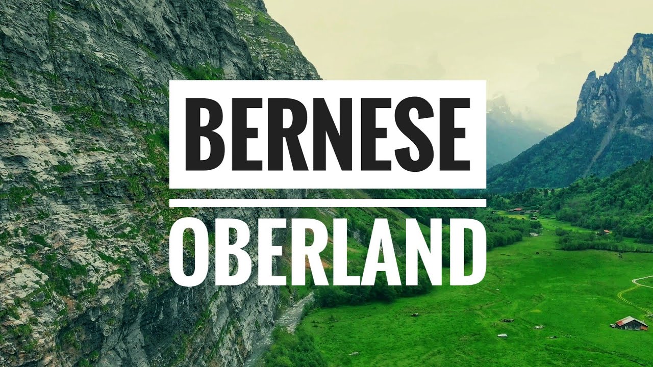 Bernese Oberland (Switzerland): the land of waterfalls in 4K