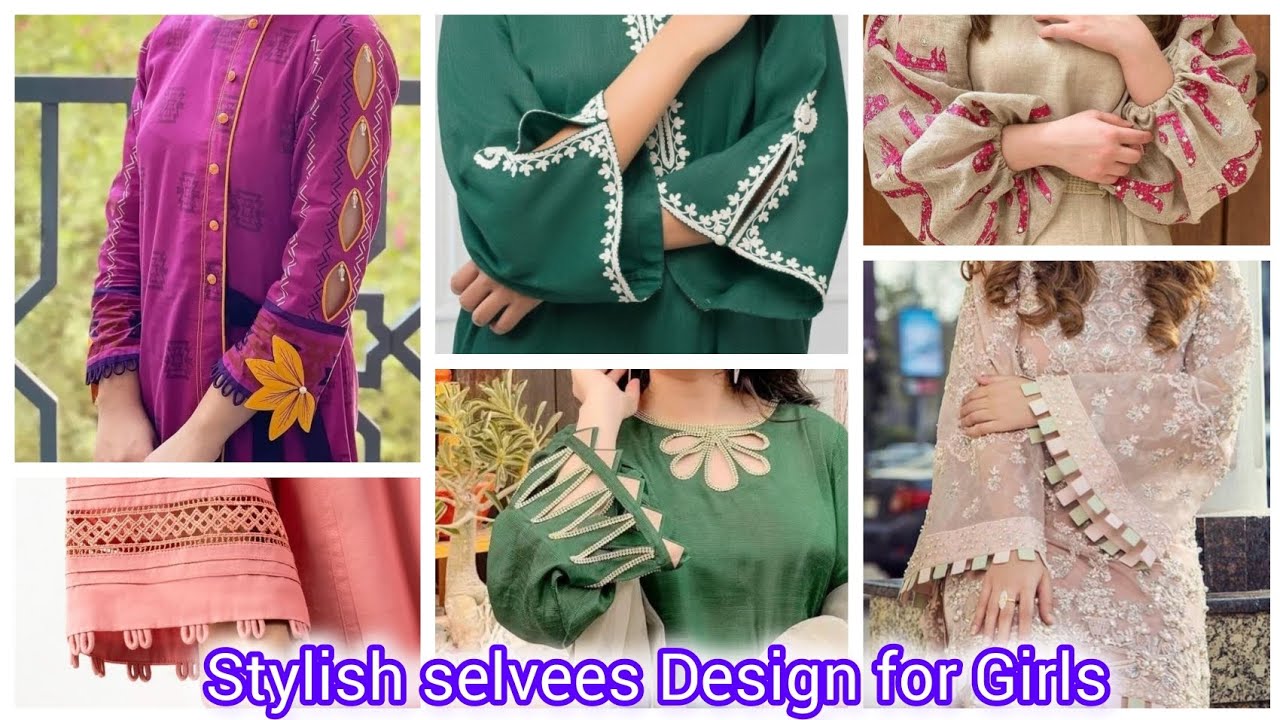 Beautiful and stylish Selvees Design for Girls 💯 #stlyish #fashion #dress #selvees #trending #latest