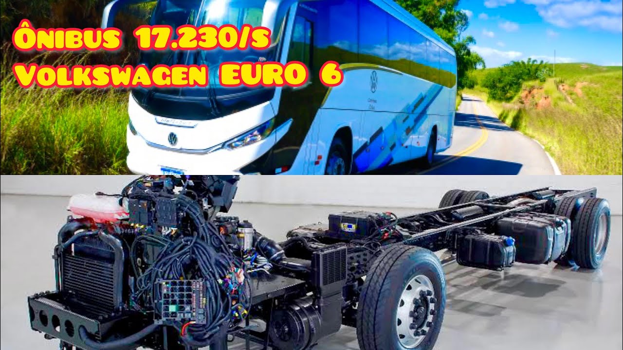 ÔNIBUS 17.230 S - NOVO VOLKBUS - VOLKSWAGEN 2023 - EURO 6