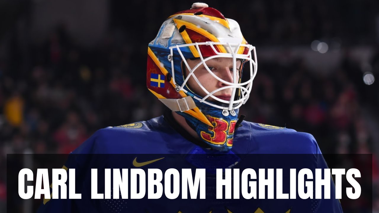 TOP GOALTENDING PROSPECT CARL LINDBOM HIGHLIGHTS