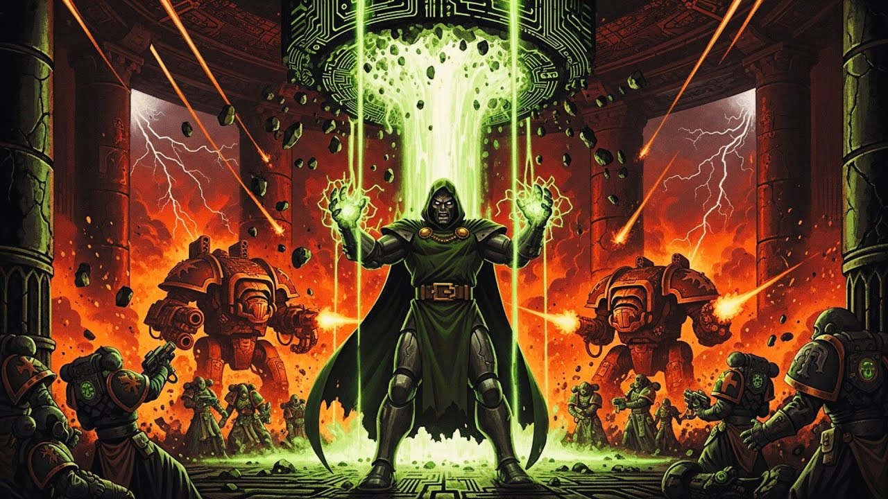 What If the Doctor Doom Entered Warhammer 40K?