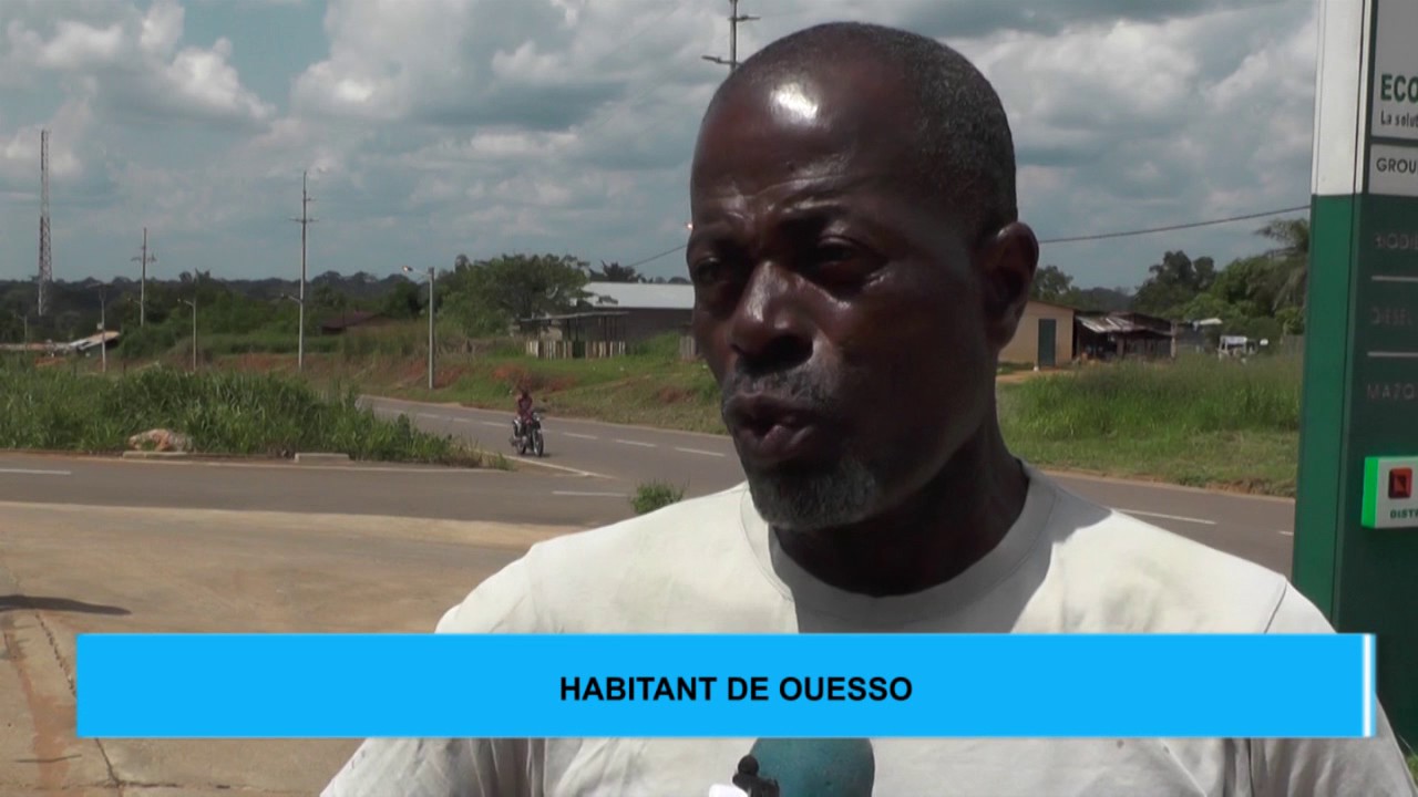 CONGO LES POPULATIONS DE OUESSO SATISFAITS DU BARRAGE HYDROELECTRIQUE DE LIOUESSO SYLVESTRE MESSI