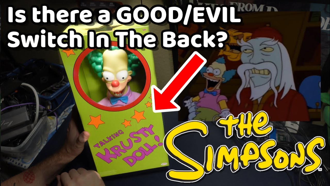 I Bought the Evil Talking Krusty Doll - Should You? (Fixed)