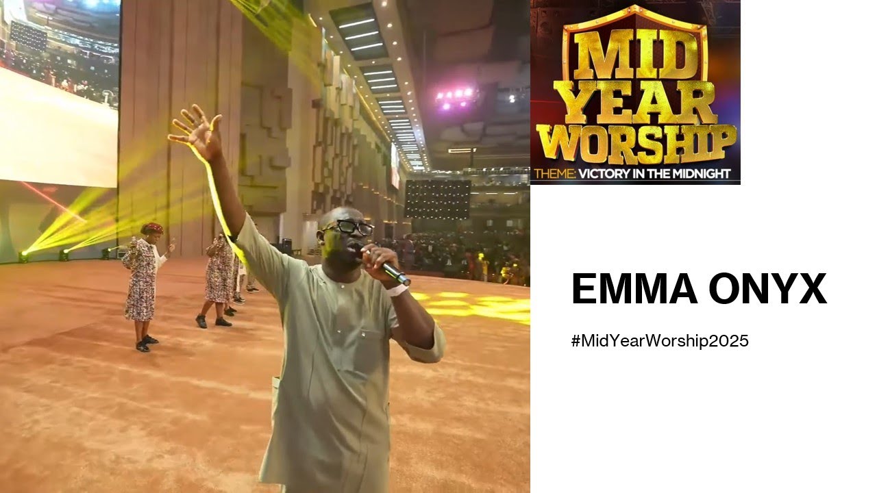 EMMA ONYX in Deep Igbo Worship at #MidYearWorship2025 #Dunamis