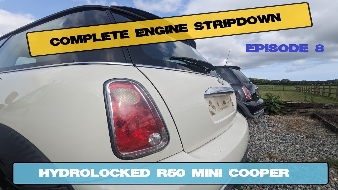 Complete Engine Stripdown On The Flood Damaged R50 Mini Cooper - PROJECT PEANUTS EP8 #minir50