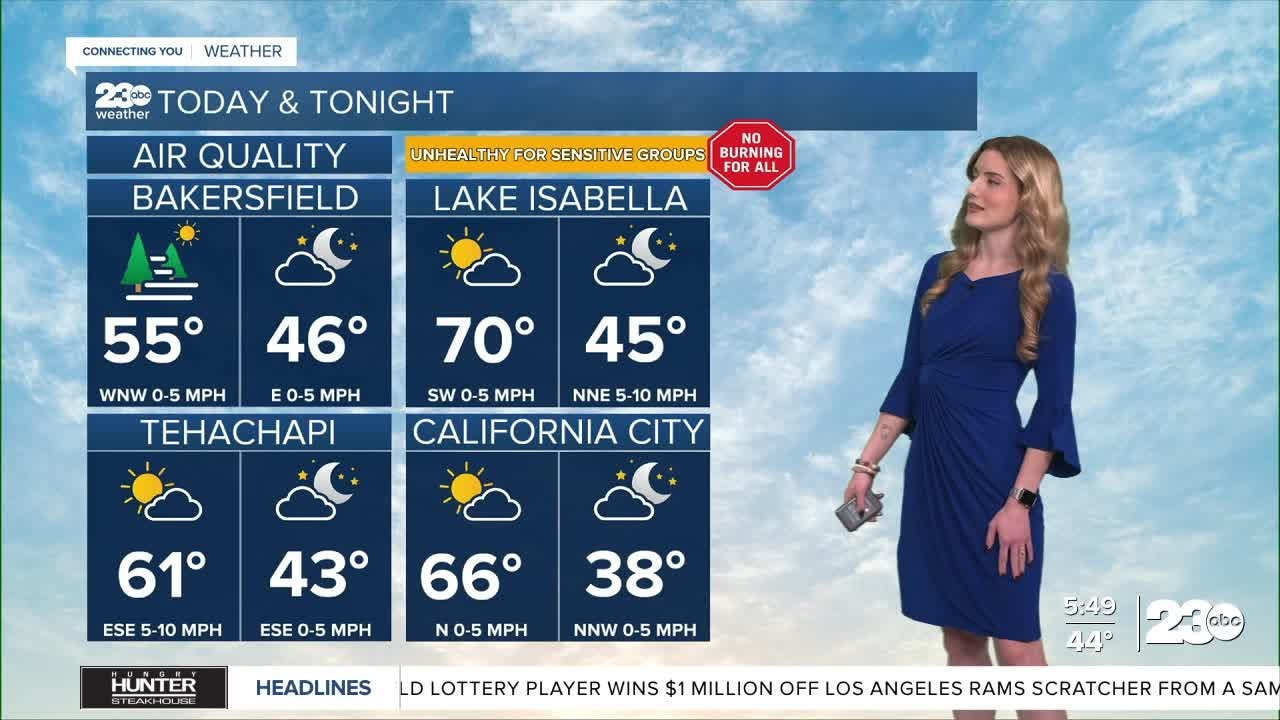 23ABC Morning Weather Update Jan 20, 2026