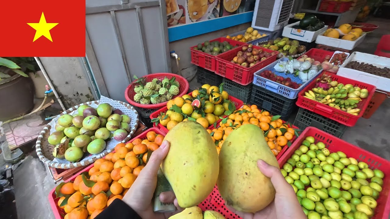 Exploring a Traditional Village Market – Fresh Food in Kieu Ky