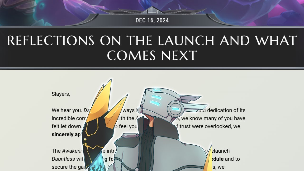 A Letter from Phoenix Labs Developers