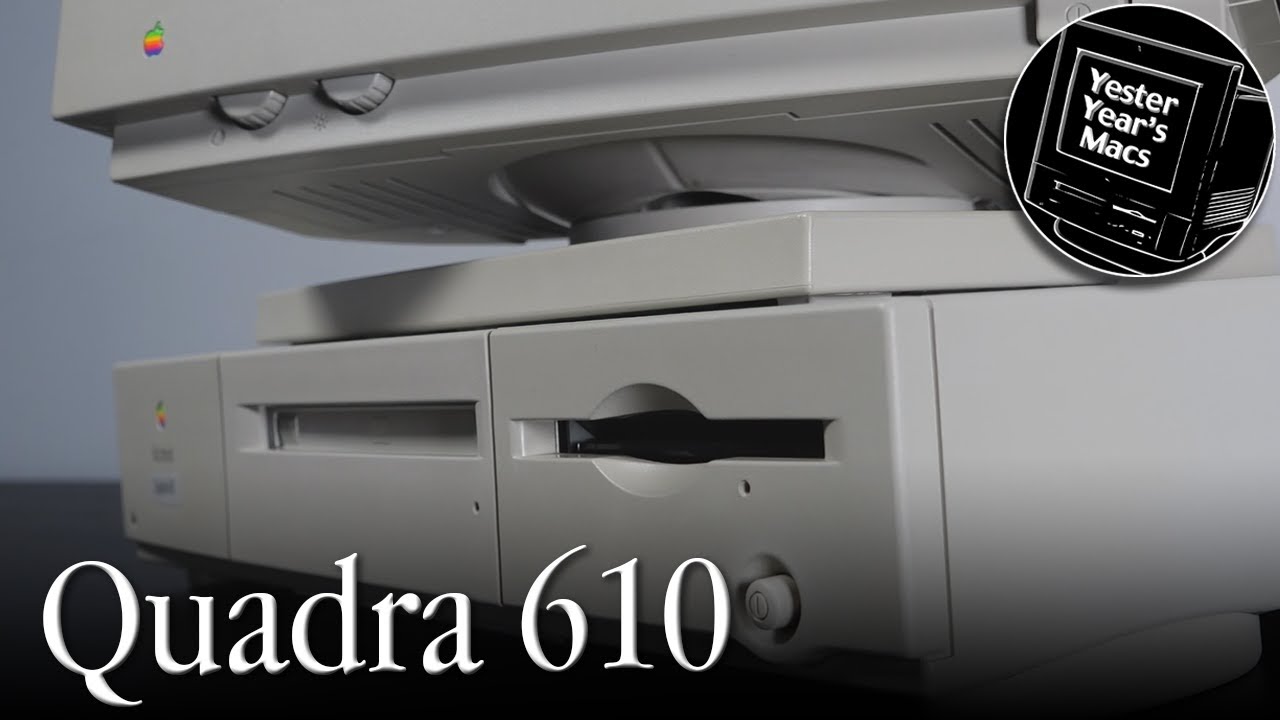 The Quadra (Centris) 610 - Review of Apple's Mid-Range Pizza-Box Macintosh from 1993