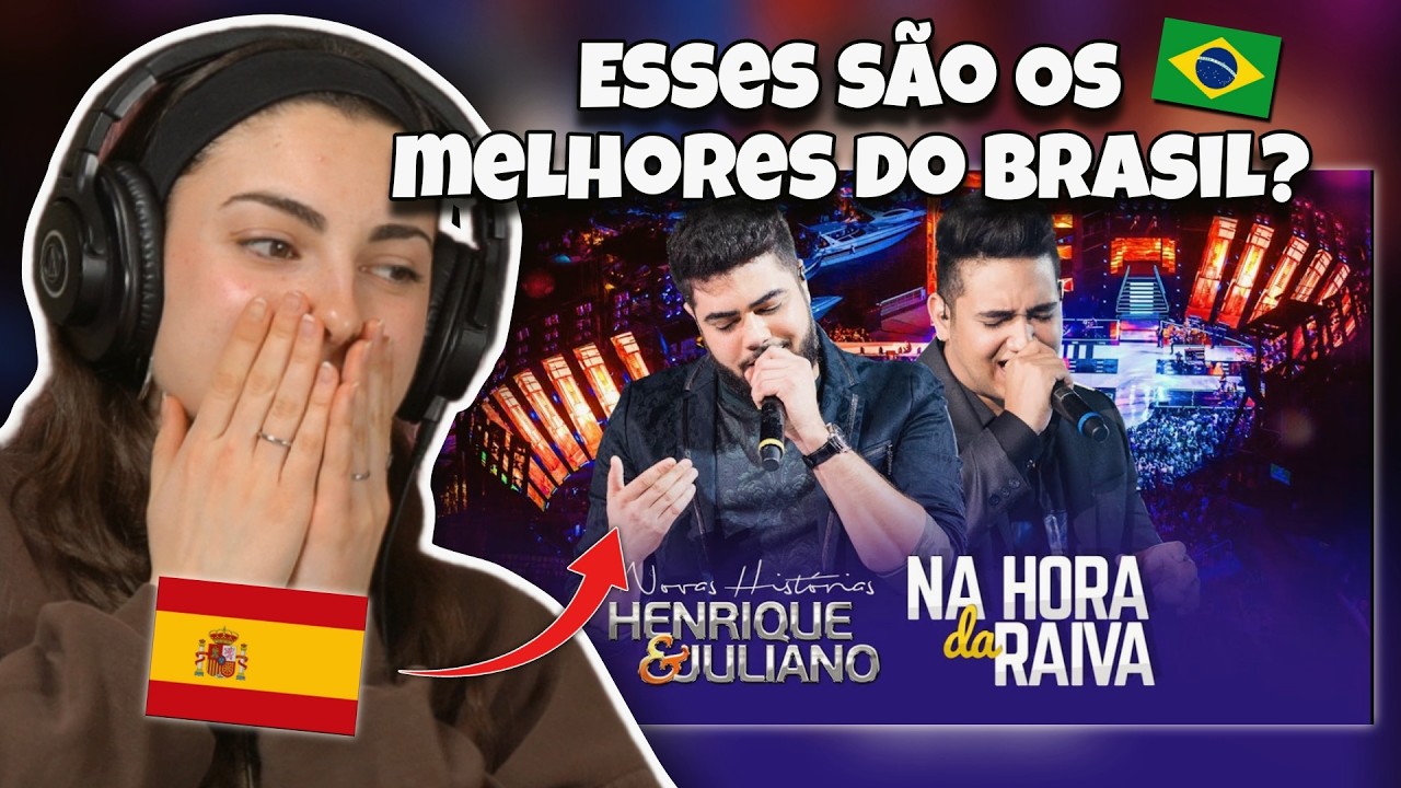 GRINGOS REAGEM A HENRIQUE E JULIANO PELA PRIMEIRA VEZ!