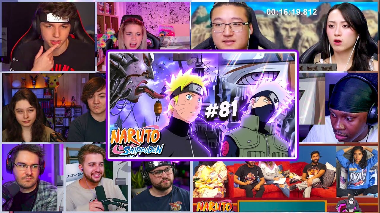 ЛИДЕР АКАЦУКИ?!🔥 РЕАКЦИОННЫЙ МЭШАП [Shippuden Эпизод 81] Naruto Shippuden Зарубежные реакции