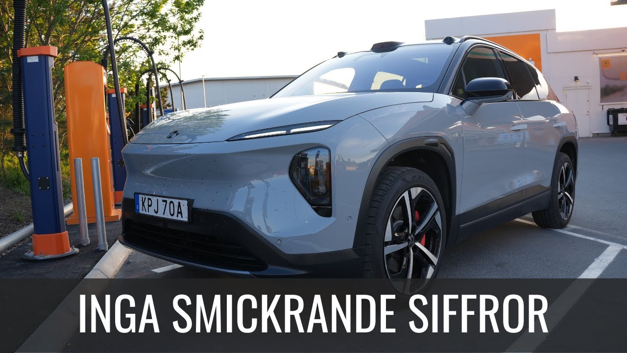 Nio EL7 100 kWh - Räckviddstest på motorväg... | Elbilsmagasinet