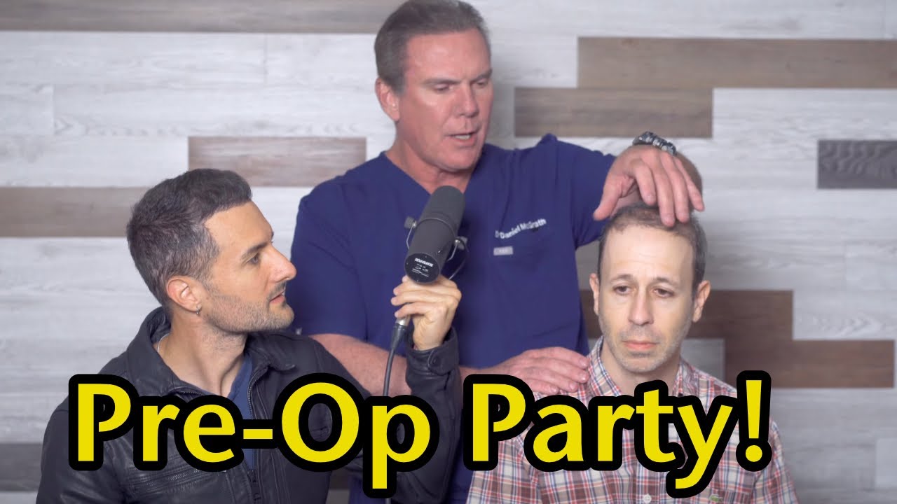 Pre-Op Hair Transplant Consultation - feat. J International