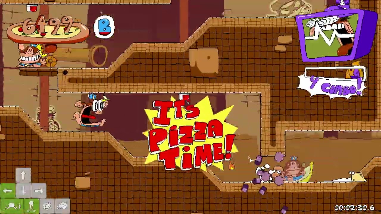 Pizza Tower - Oh Shit! (All Toppins) 4:10.520