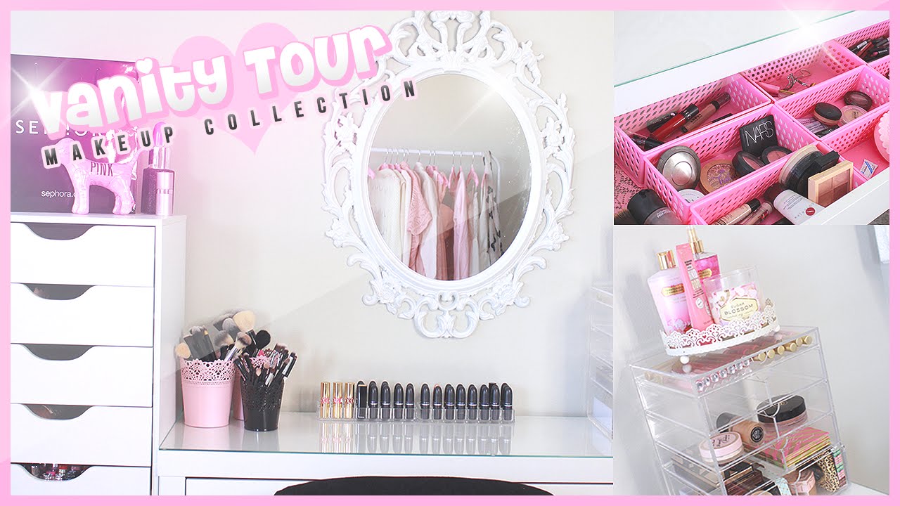 Makeup Collection and Vanity Tour 2015 | Makeup Organization