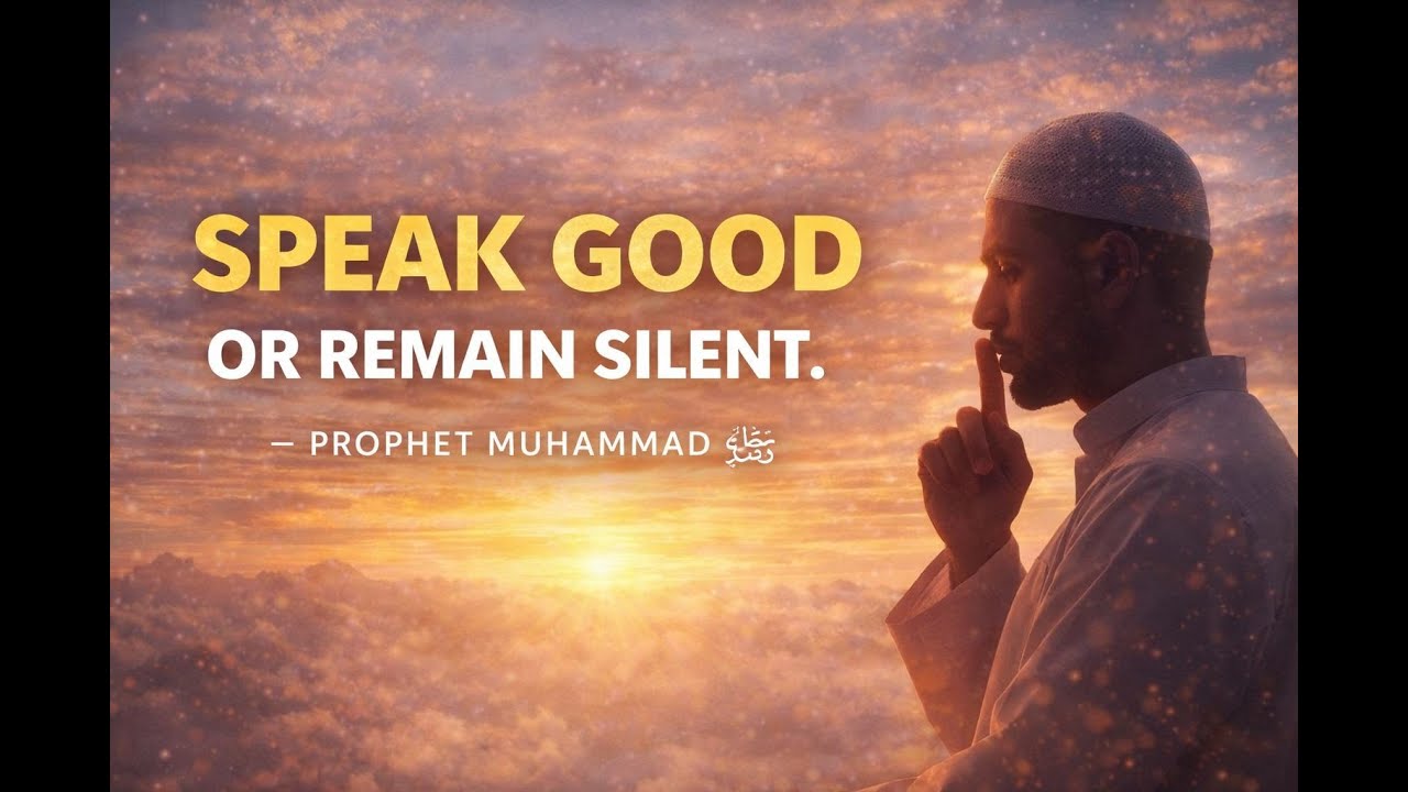 Speak Good or Remain Silent | Prophet Muhammad