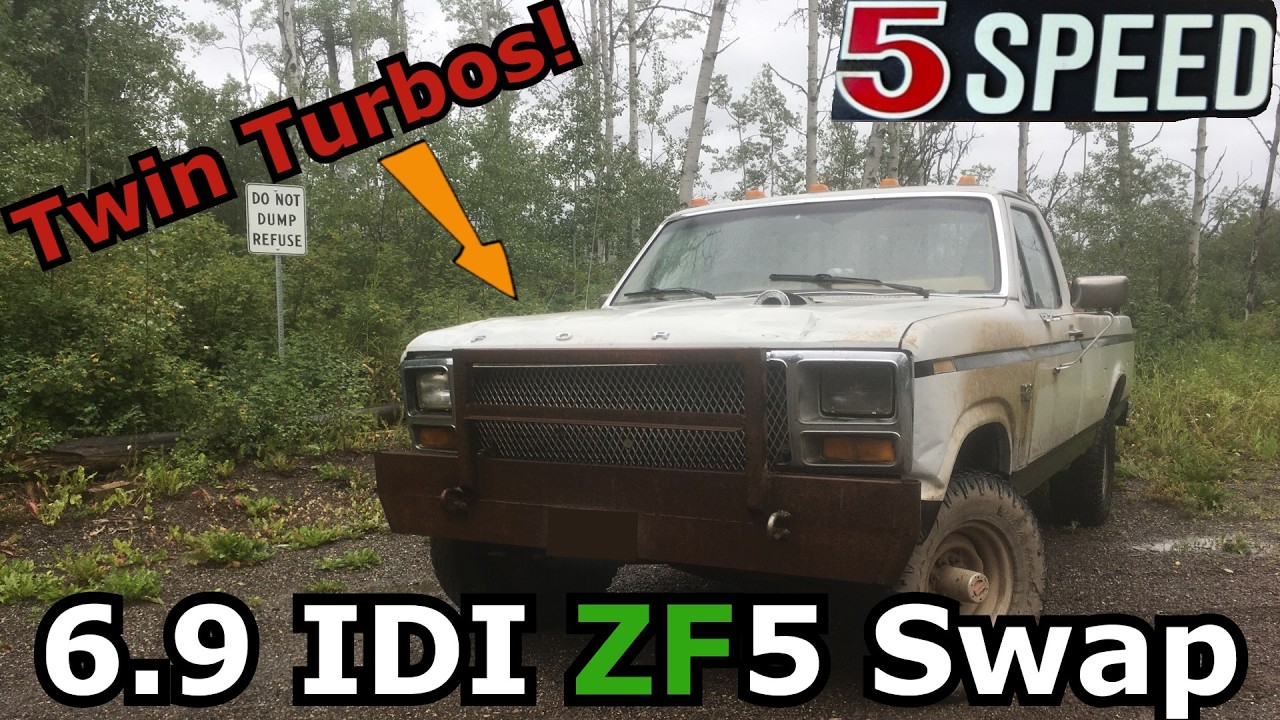 ZF5 Swapping My Twin Turbo Diesel F250!