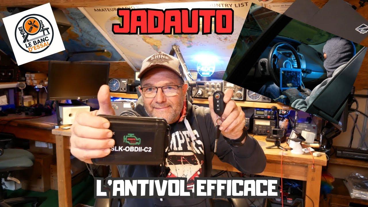 JADAUTO L'ANTIVOL EFFICACE ( Attention pas pour C.Car Ford ) 