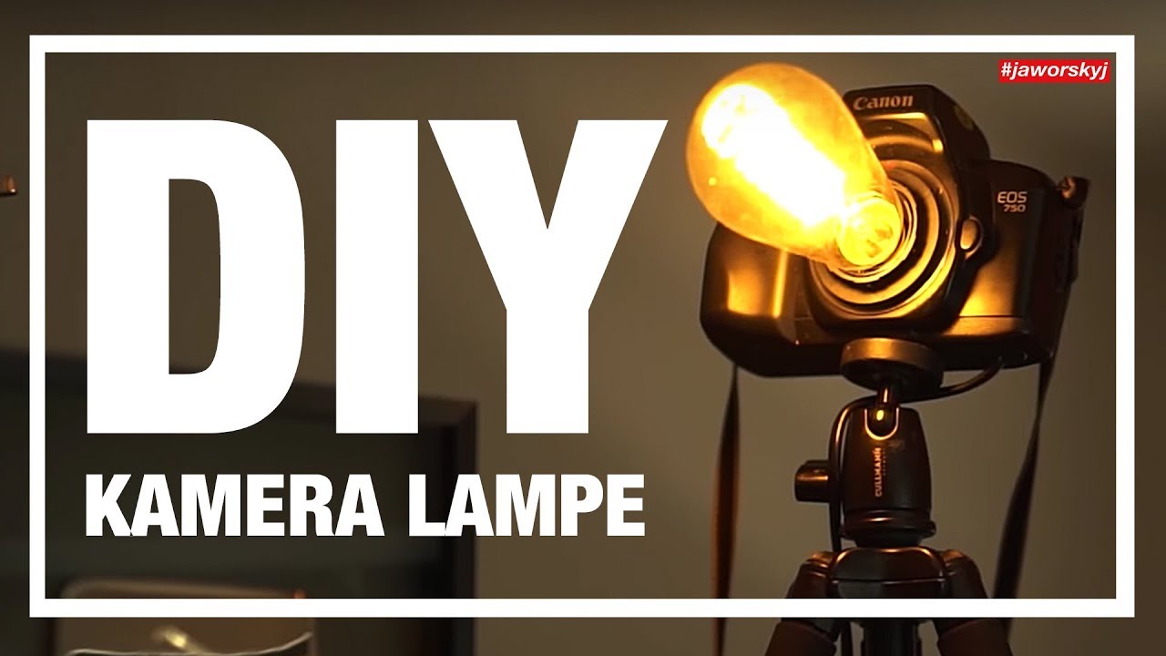 KAMERA LAMPE selber bauen 📸 #jaworskyj Anleitung