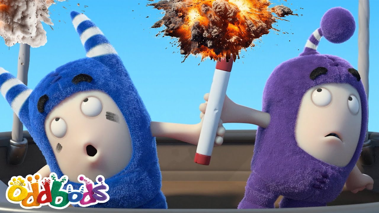 Marooned | Oddbods Full Episode | Funny Cartoons for Kids
