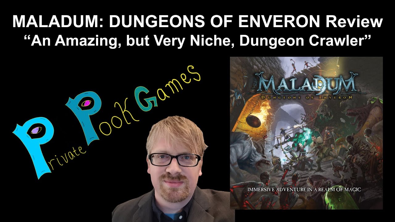 MALADUM: DUNGEONS OF ENVERON Review -- An Amazing, but Very Niche, Dungeon Crawler