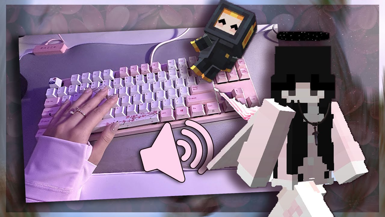 Keyboard + Mouse Sounds ASMR Handcam Hypixel Doubles Bedwars