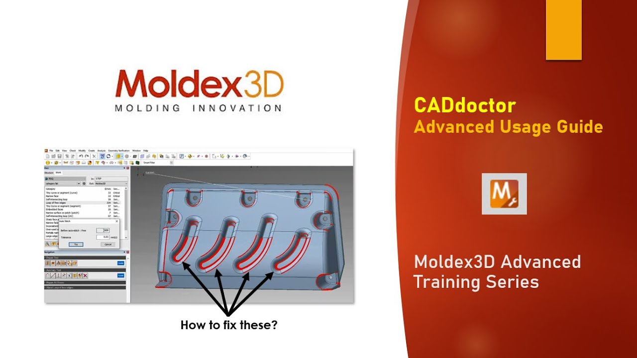 CADdoctor Advanced Usage Guide | Advanced Tips & Tricks | Moldex3D Studio