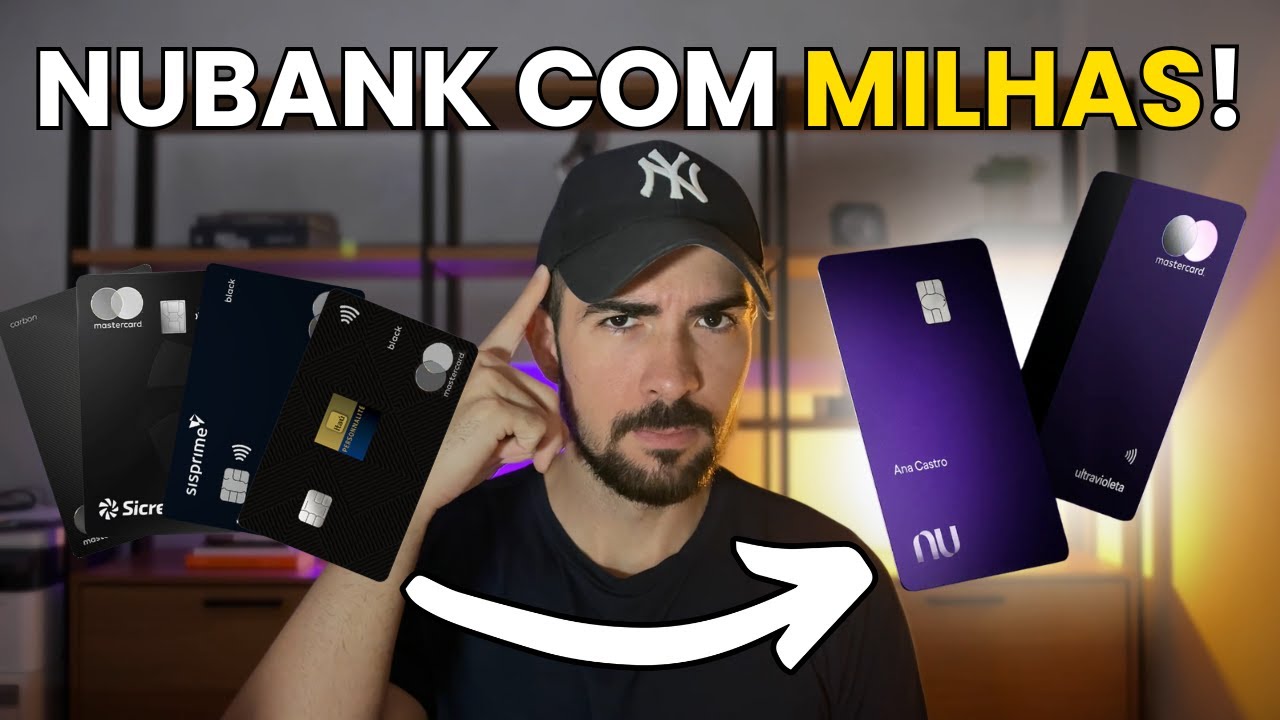 Nubank Ultravioleta agora com MILHAS! An&aacute;lise COMPLETA
